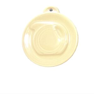 Fiesta Embossed Ivory Ornament Mini-Plate New without Tags